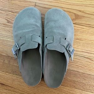 Betsy Clog mule flats- Taupe size 9. Worn once!